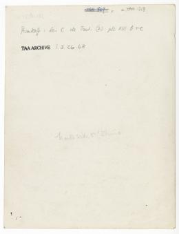 Handwritten notes on paper