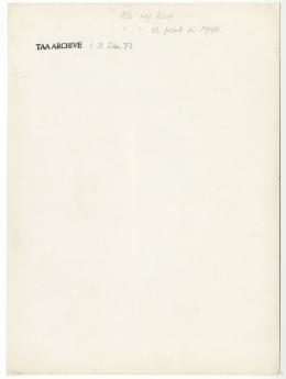 Handwritten notes on paper