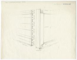 Drawing of shrine in pencil