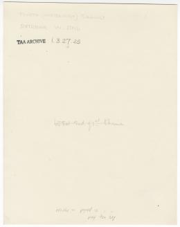 Handwritten notes on paper