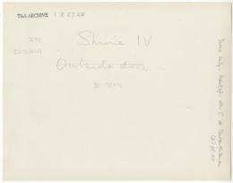 Handwritten notes on paper