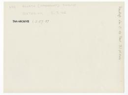 Handwritten notes on paper