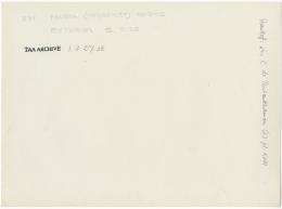 Handwritten notes on paper