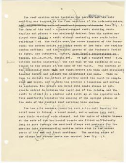 Typed lecture with annotations in pencil
