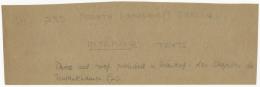 Handwritten notes on paper