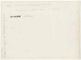 Handwritten notes on paper
