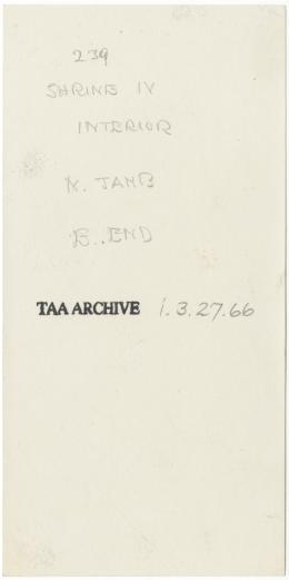 Handwritten notes on paper