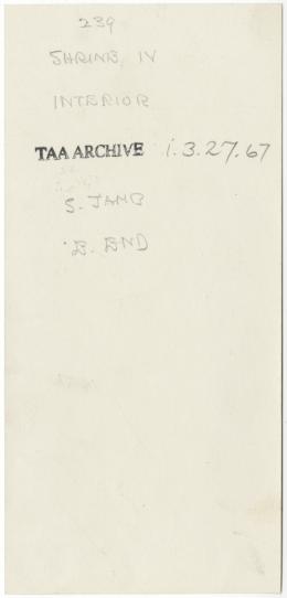 Handwritten notes on paper