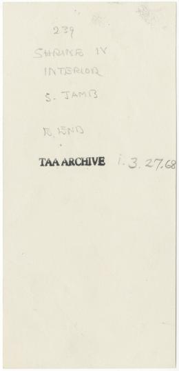 Handwritten notes on paper