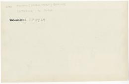 Handwritten notes on paper