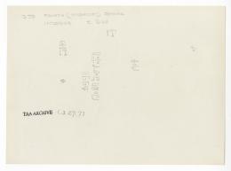 Handwritten notes on paper