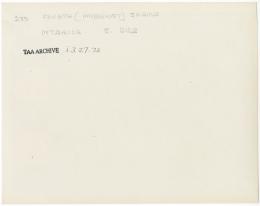 Handwritten notes on paper