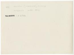 Handwritten notes on paper