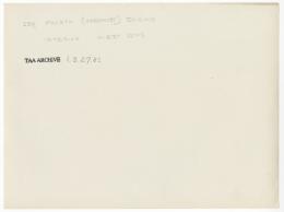 Handwritten notes on paper