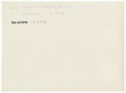 Handwritten notes on paper