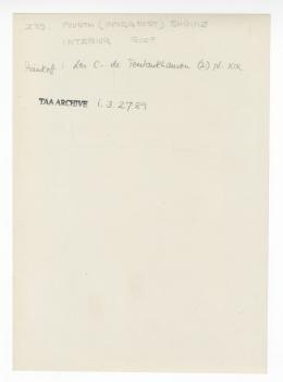 Handwritten notes on paper