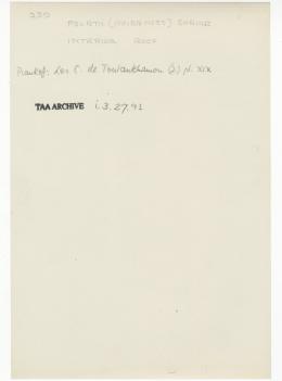 Handwritten notes on paper
