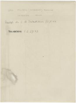 Handwritten notes on paper