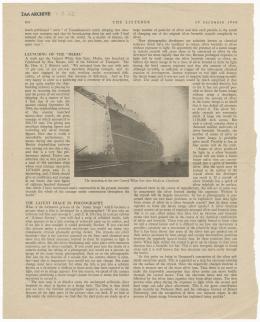 Newspaper cutting