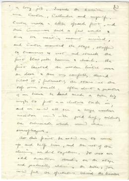 Handwritten text on paper