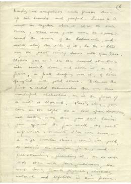 Handwritten text on paper