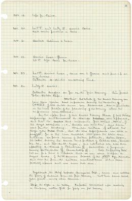 writing on paper