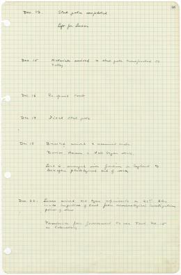 writing on paper