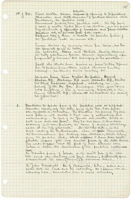 writing on paper