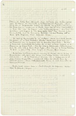 writing on paper