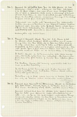 writing on paper