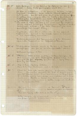 writing on paper