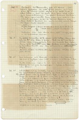 writing on paper
