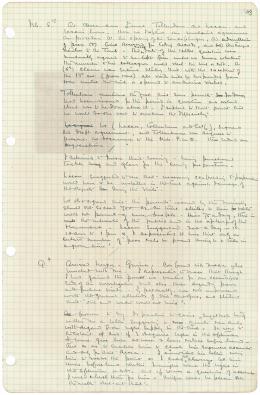 writing on paper