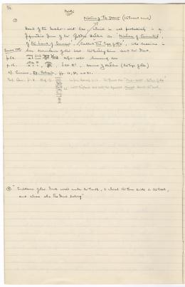 writing on paper