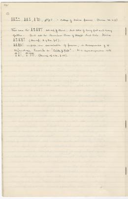 writing on paper
