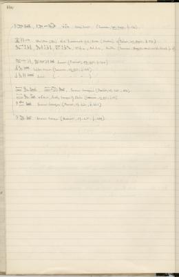writing on paper