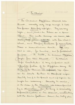 Handwritten notes on paper