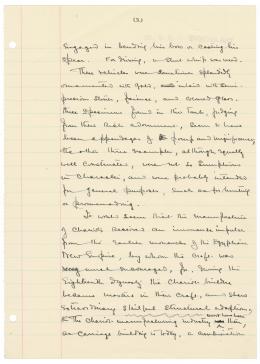Handwritten notes on paper