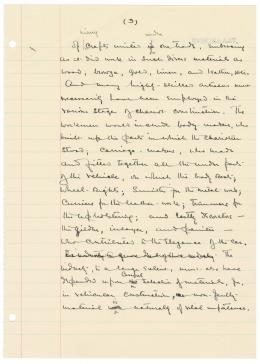 Handwritten notes on paper