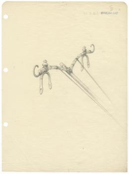 Drawing of chariot 