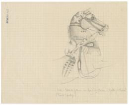 Drawing of horse