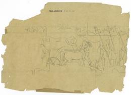 Tracing of relief scene