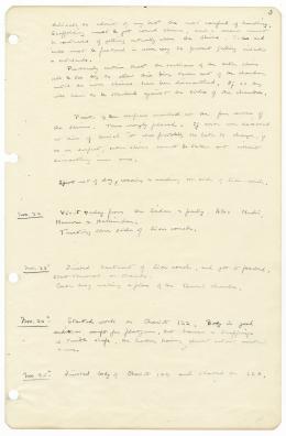 writing on paper