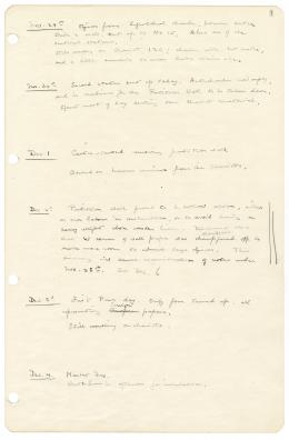 writing on paper