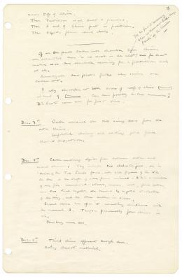 writing on paper
