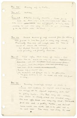writing on paper