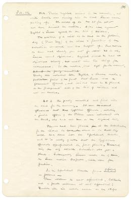 writing on paper