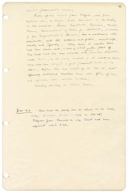 writing on paper