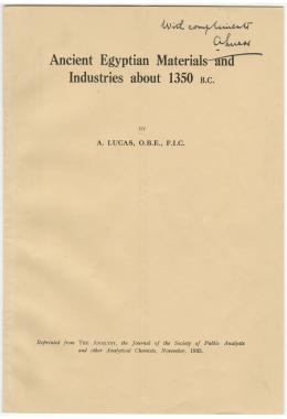 Typed article on paper