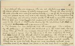 Handwritten notes on paper